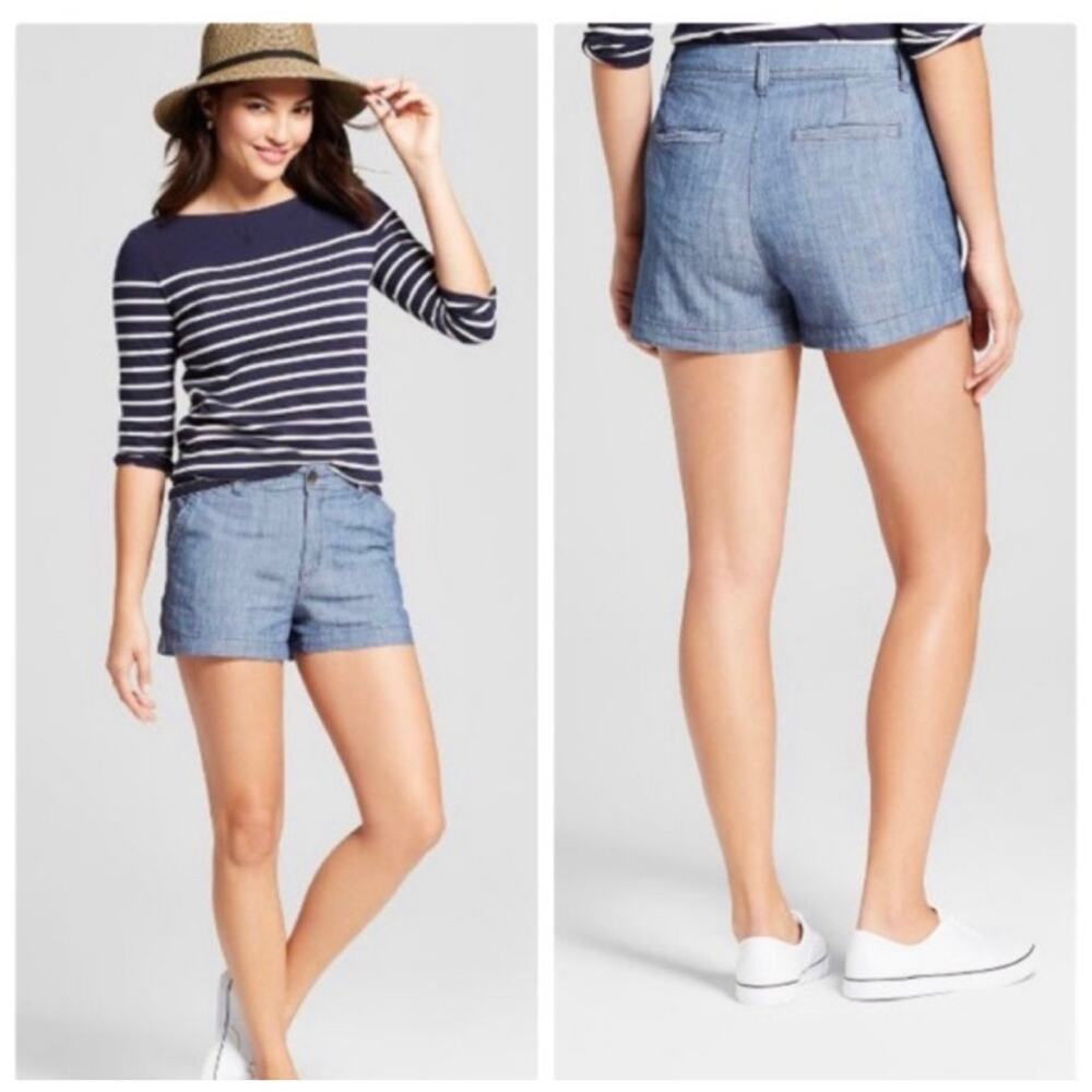 NEW WOMEN CHINO SHORT SIZE 2